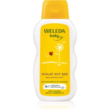 Weleda Baby baie cu gălbenele pentru bebeluși de noapte bună